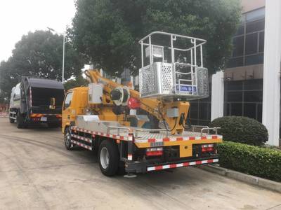 守護(hù)之源 藍(lán)牌東風(fēng)21米高空作業(yè)車的靈活與高效
